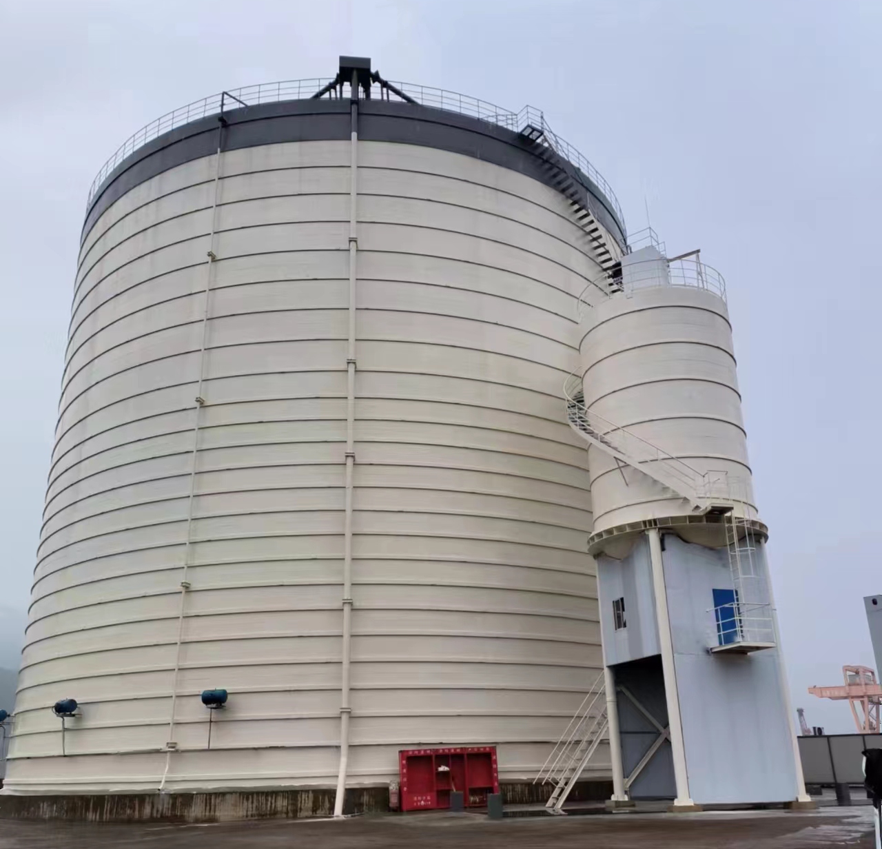 惠州10万吨水泥钢板库